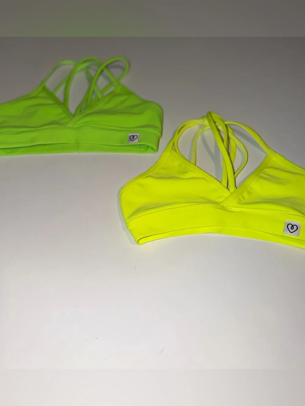 Kids Neon Dance Tops Youth Small